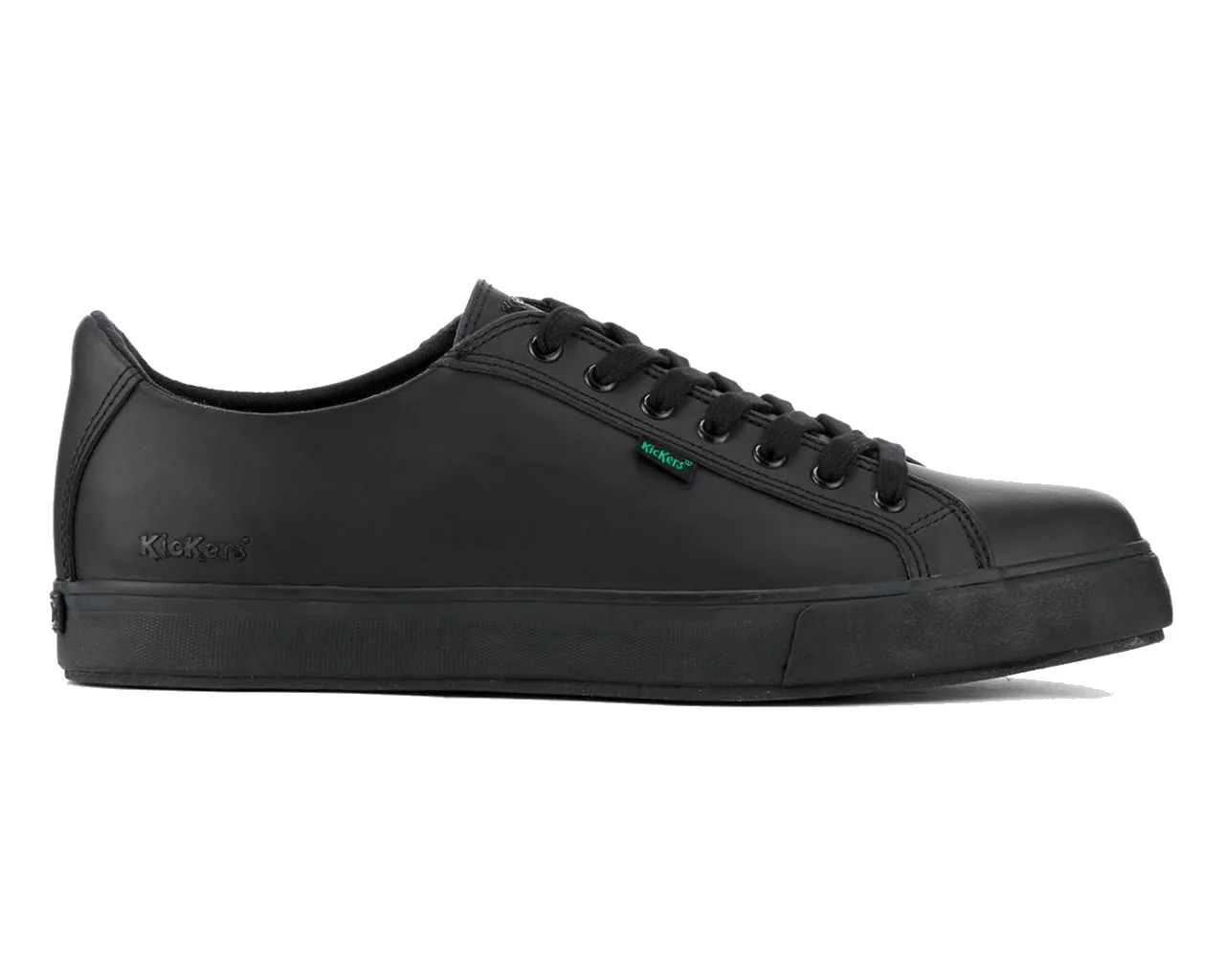 Kickers Lacer Leather Shoes - Black