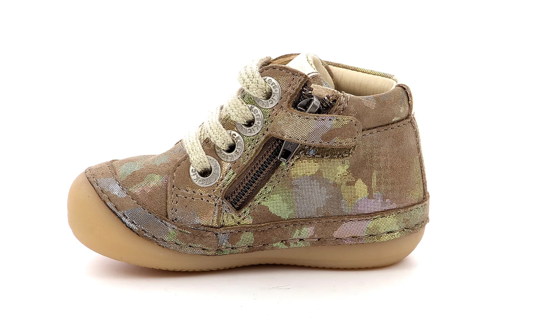 KICKERS SONISTREET Camo irisé botillons Premiers pas