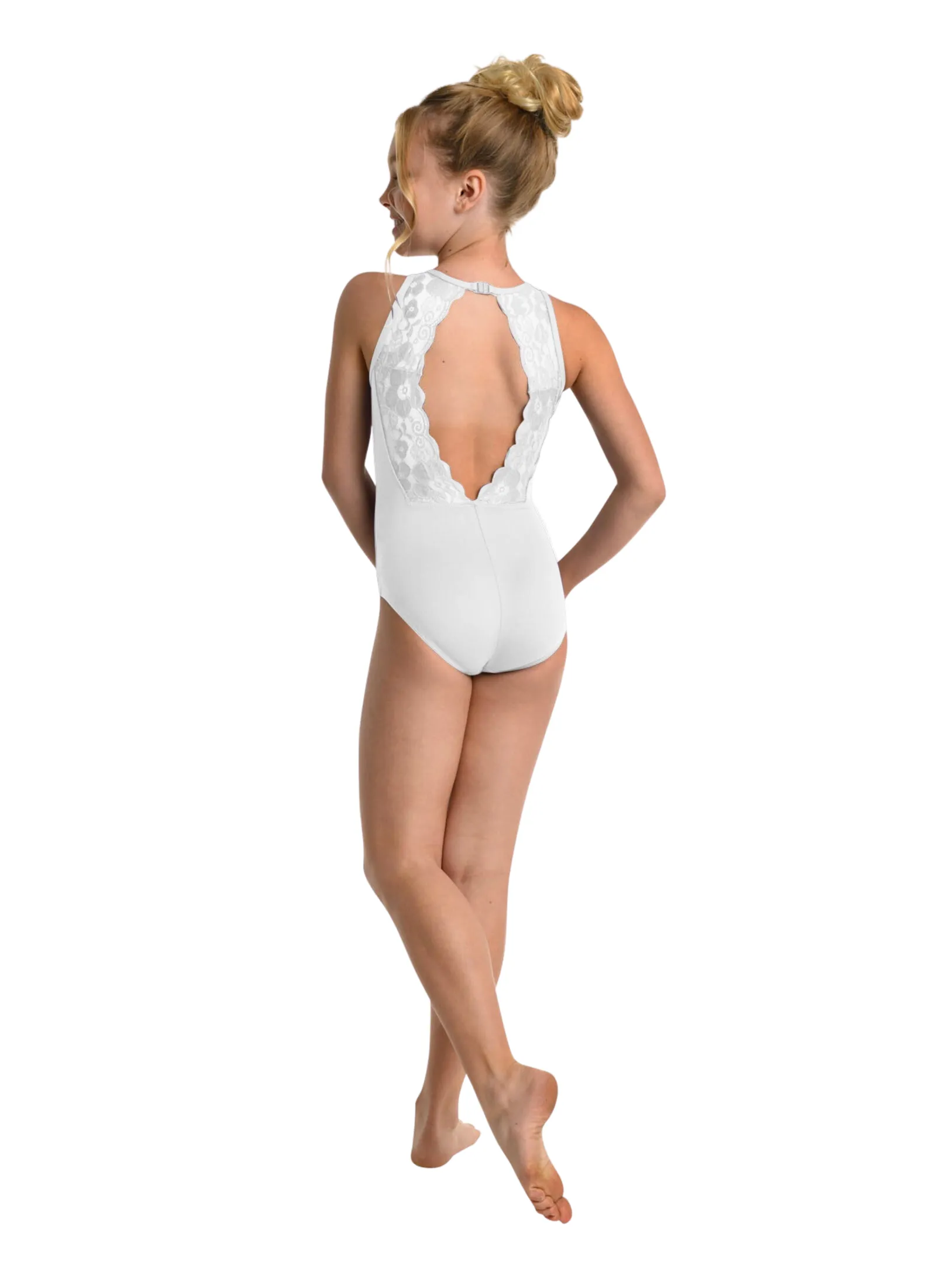 Kids Marcella Lace Leotard