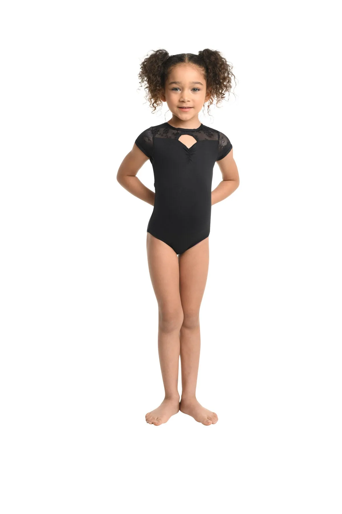 Kids Shiloh Cap Sleeve Leotard