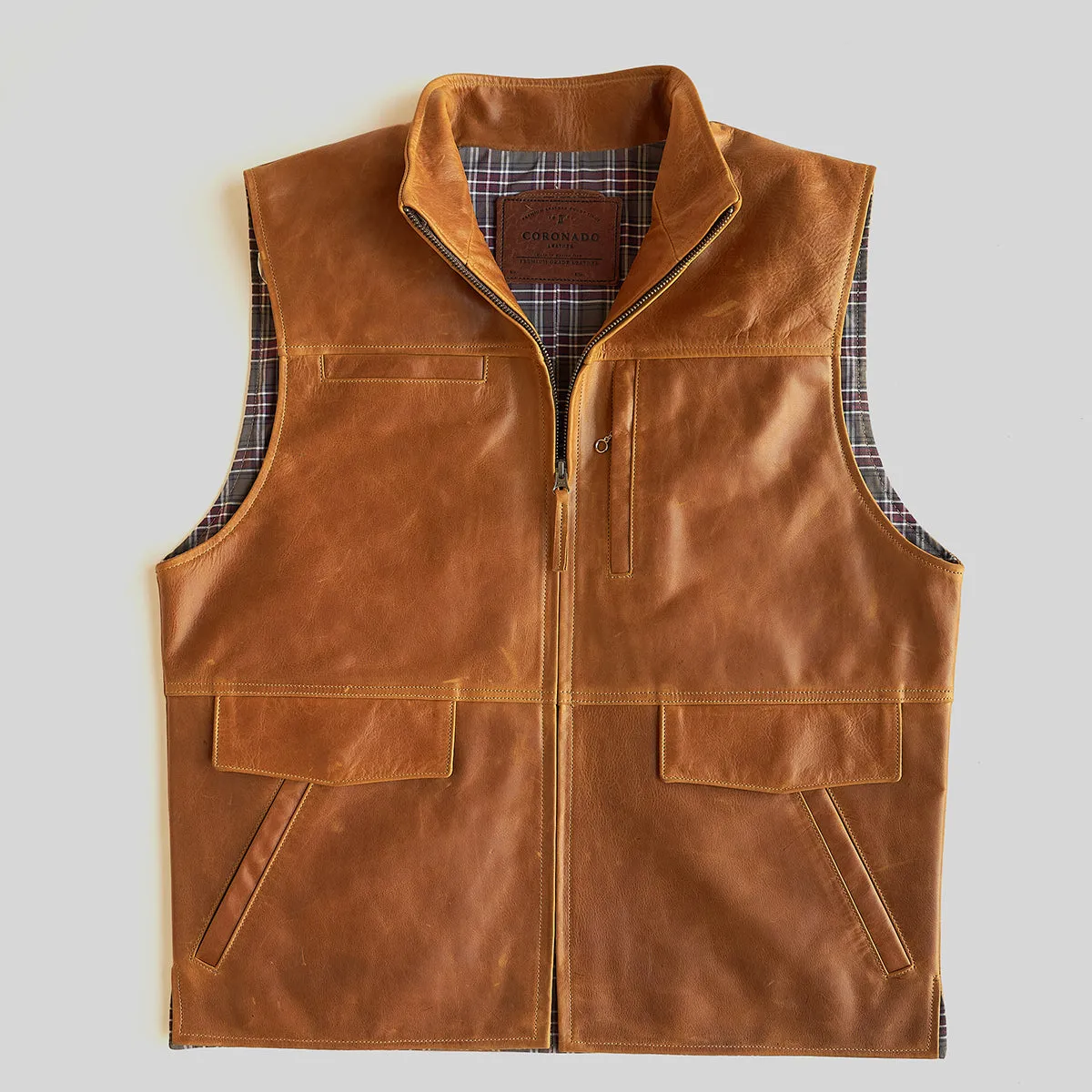 Kodiak Travel Vest No. 209 | Saddle