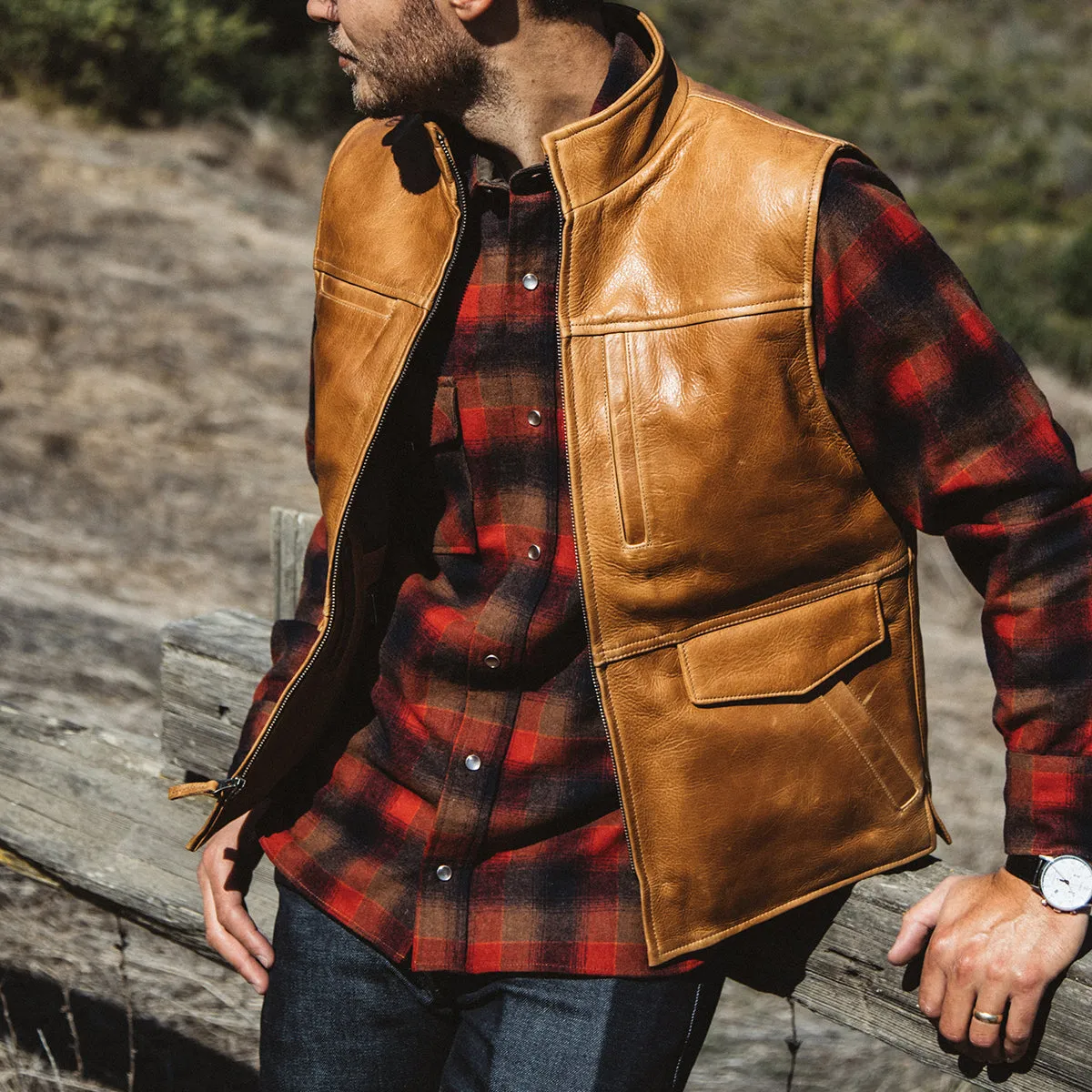 Kodiak Travel Vest No. 209 | Saddle