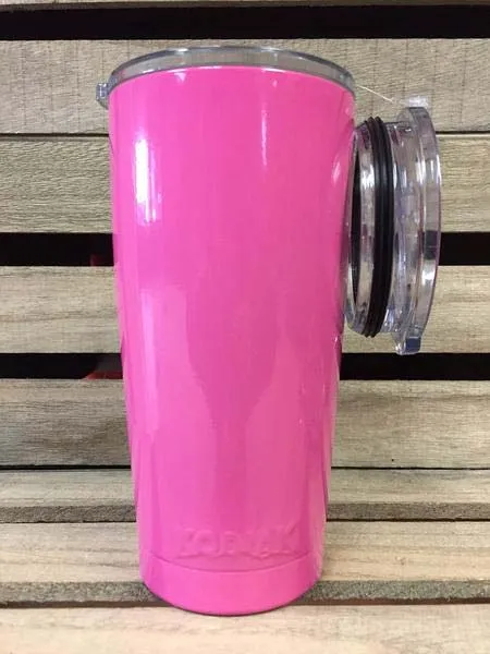 Kodiak TUMBLERPNK20 20oz Stainless Steel Tumbler Pink