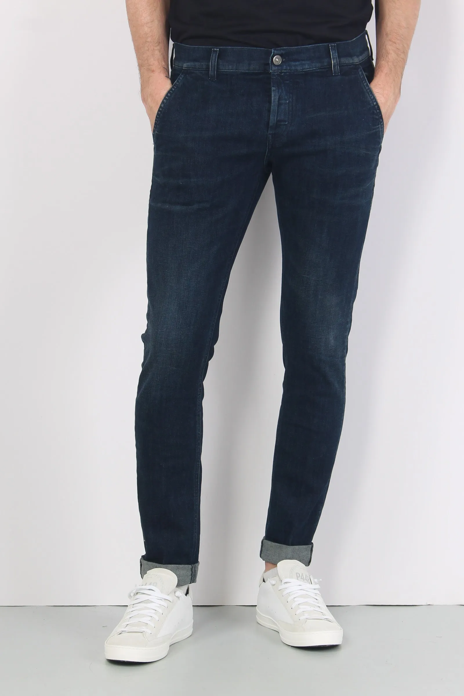 Konor Jeans Chino Denim Scuro