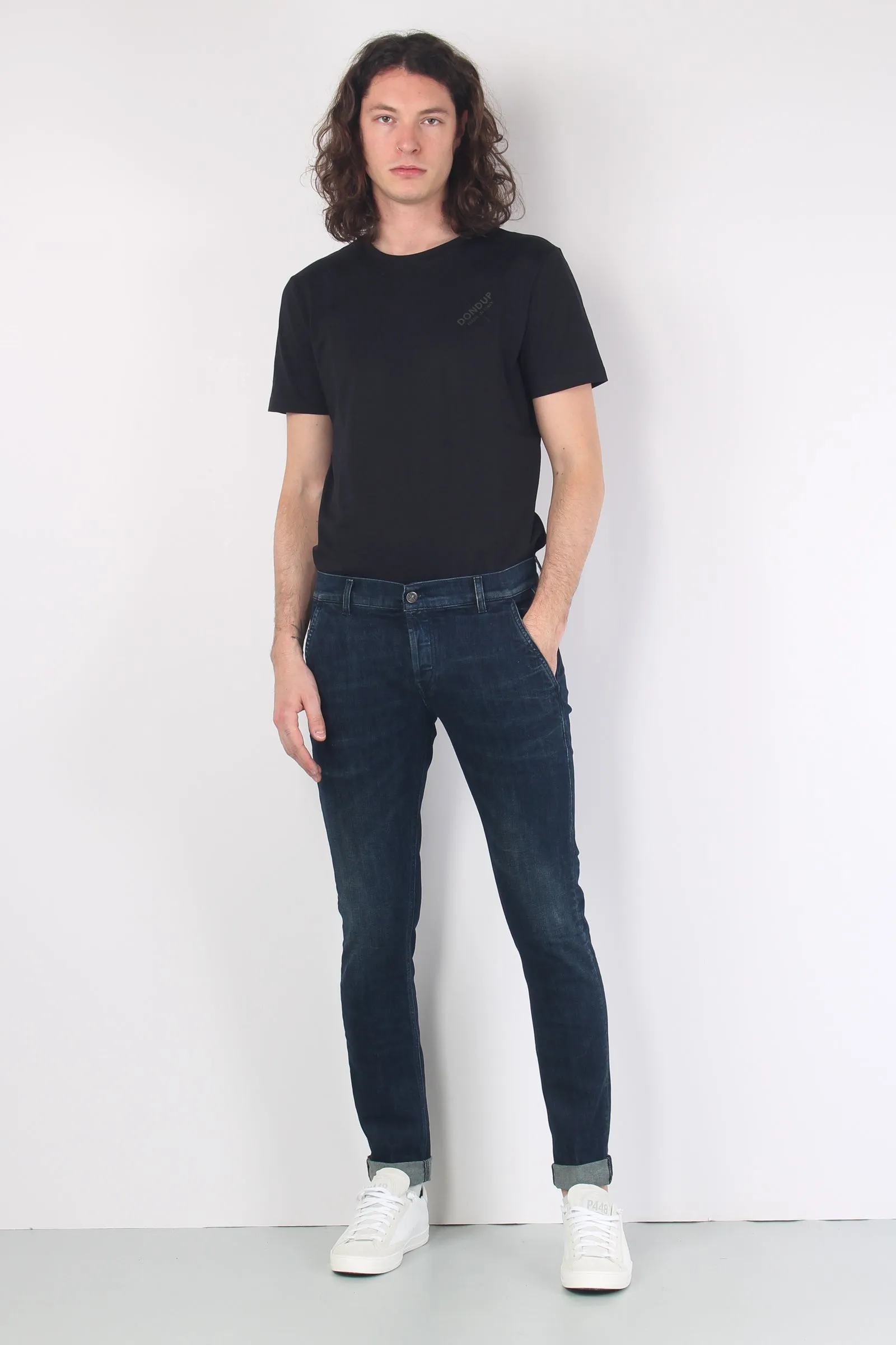 Konor Jeans Chino Denim Scuro