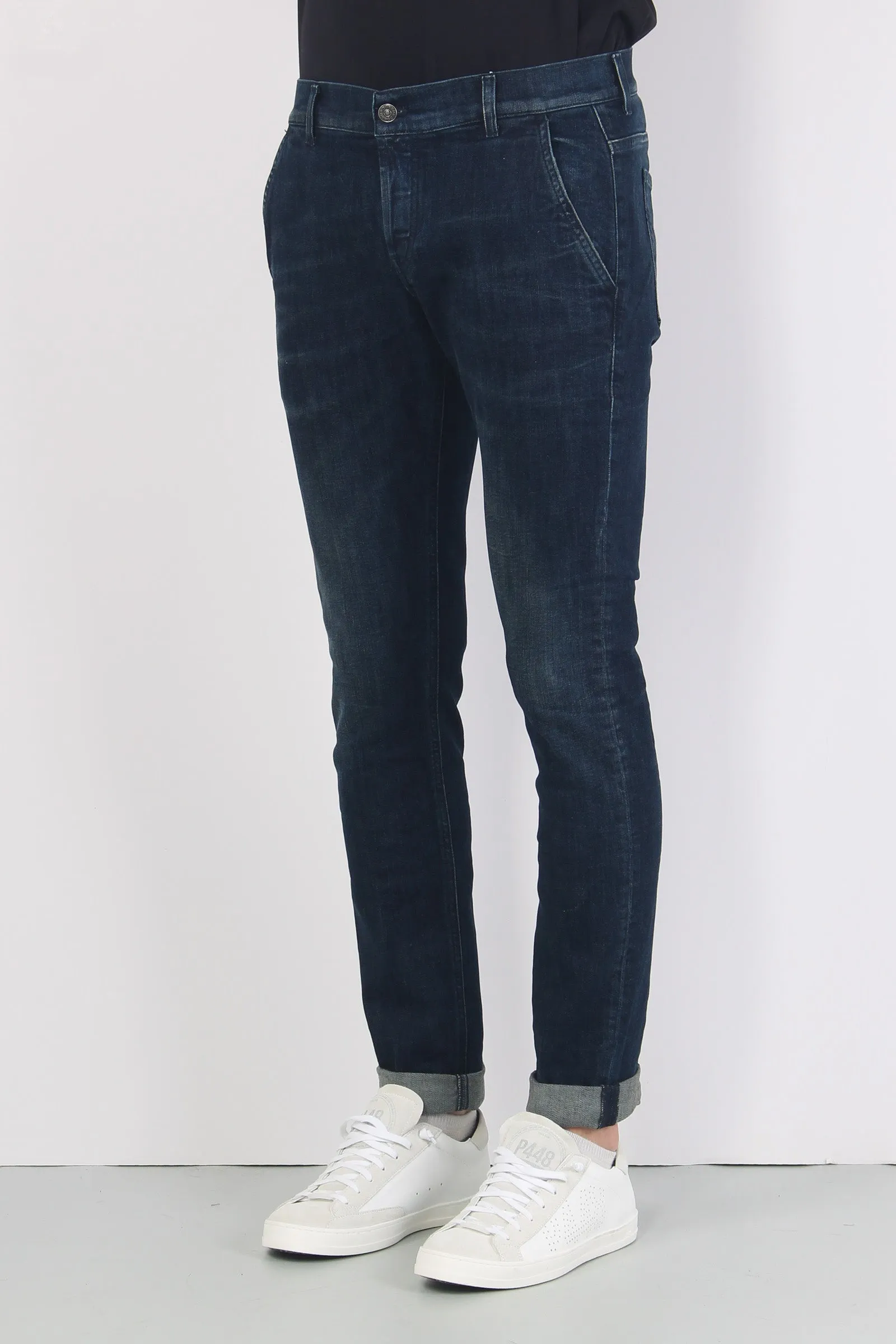 Konor Jeans Chino Denim Scuro