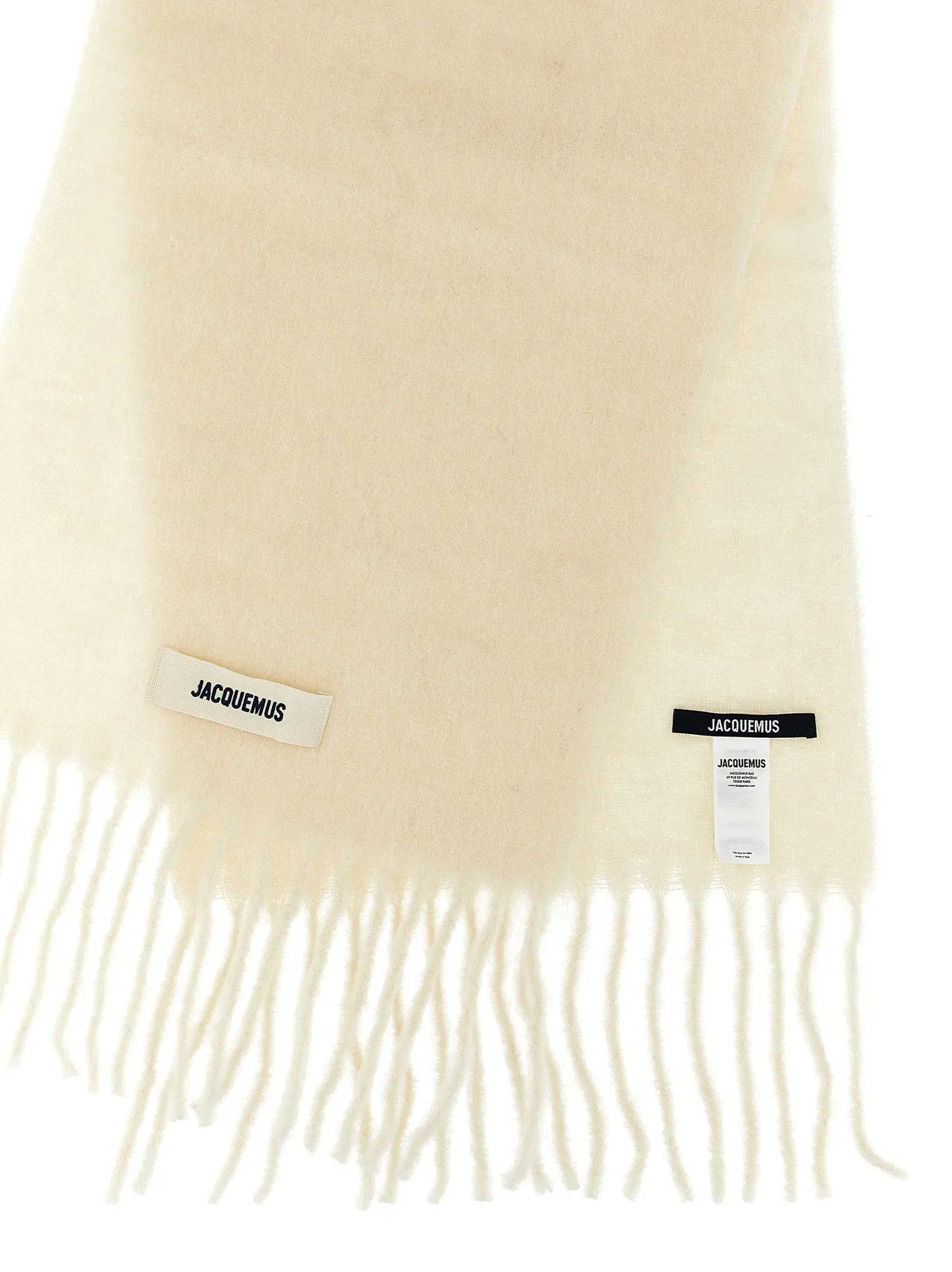 L Scarves, Foulards White