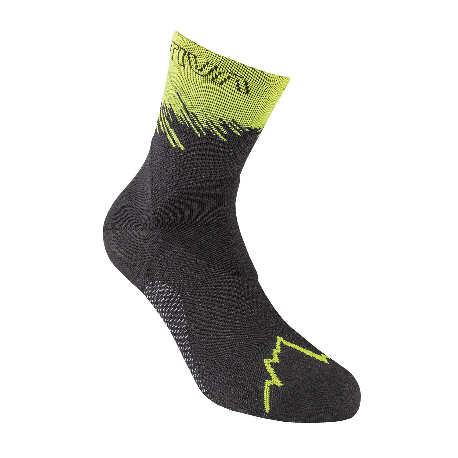 La Sportiva Performance Calze  Black/Lime Punch