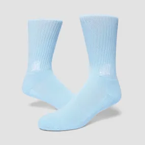 Lakai Brush Crew Socks Light Blue