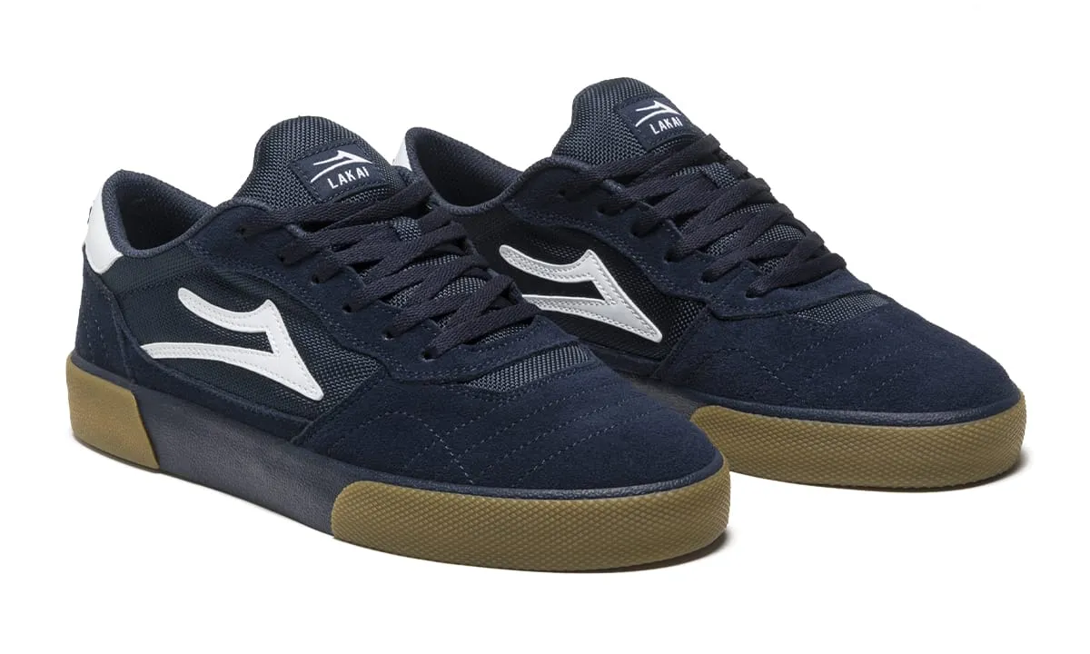 Lakai Cambridge Navy Suede/Gum Sneakers