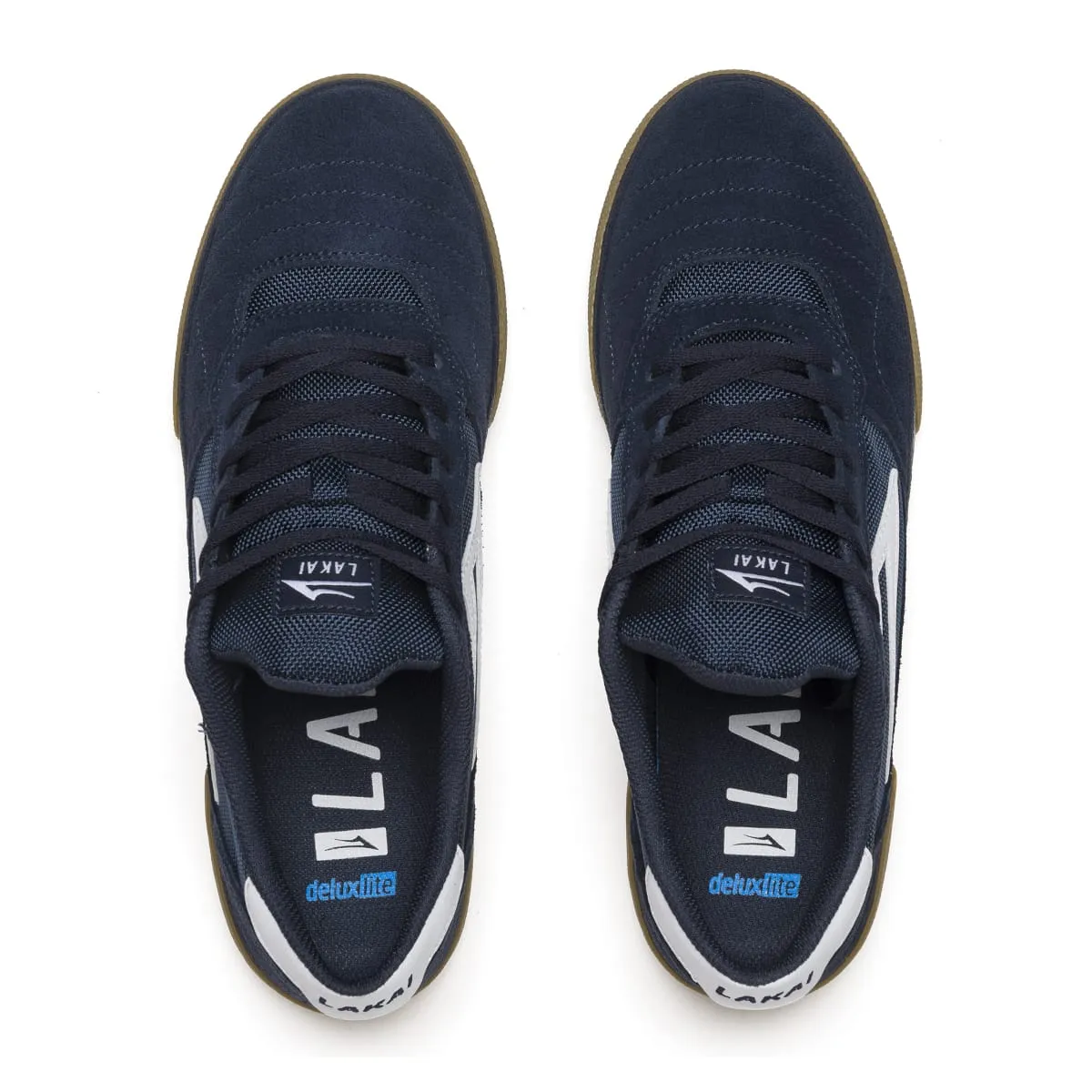 Lakai Cambridge Navy Suede/Gum Sneakers