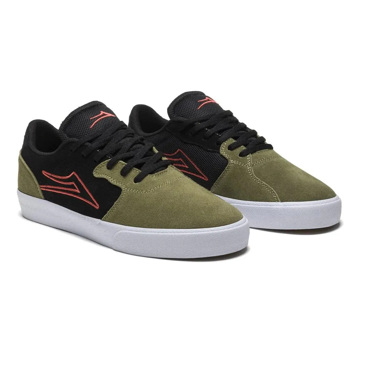 Lakai Cardiff Olive/Black Suede