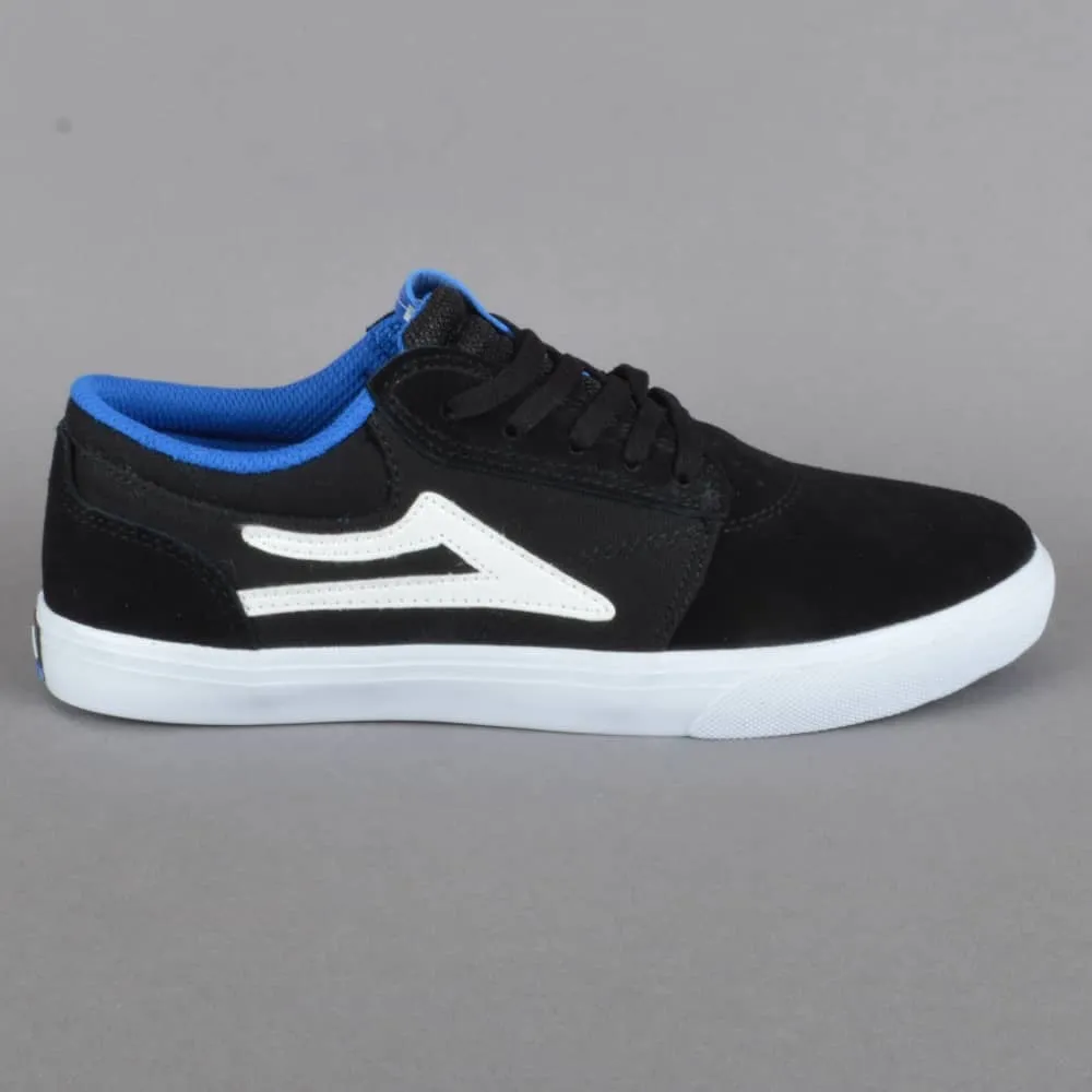 LAKAI GRIFFIN KIDS - BLACK BLUE SUEDE