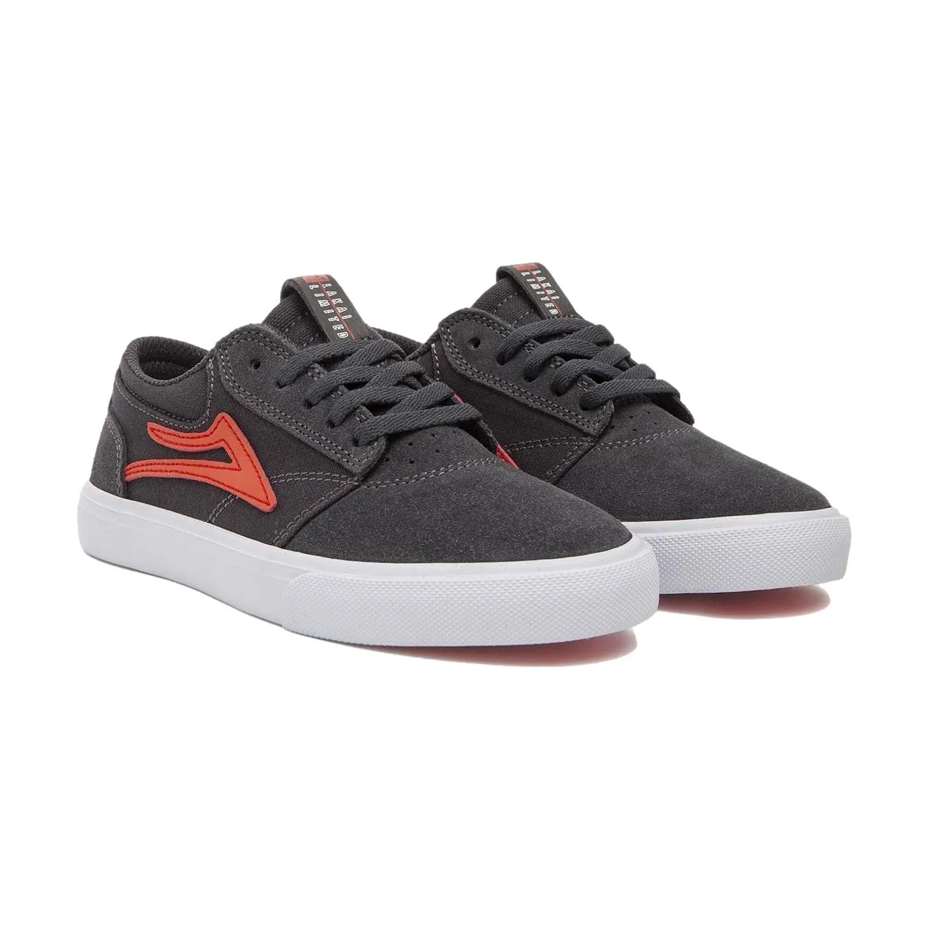 Lakai Kids Griffin Charcoal Suede