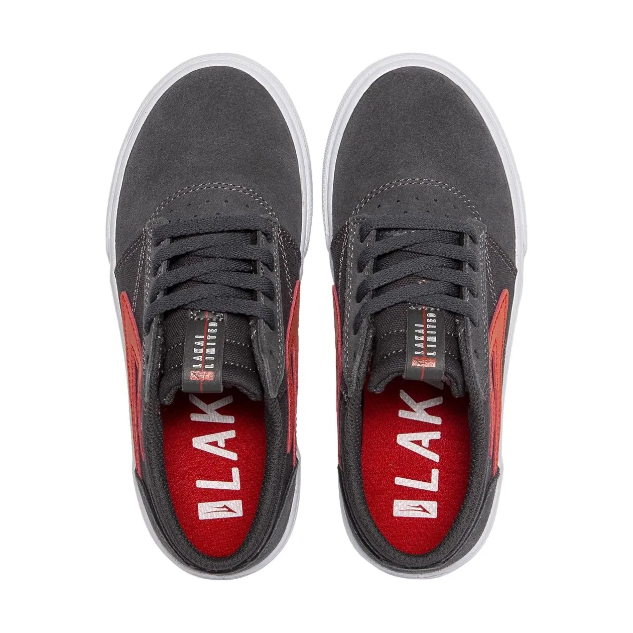 Lakai Kids Griffin Charcoal Suede