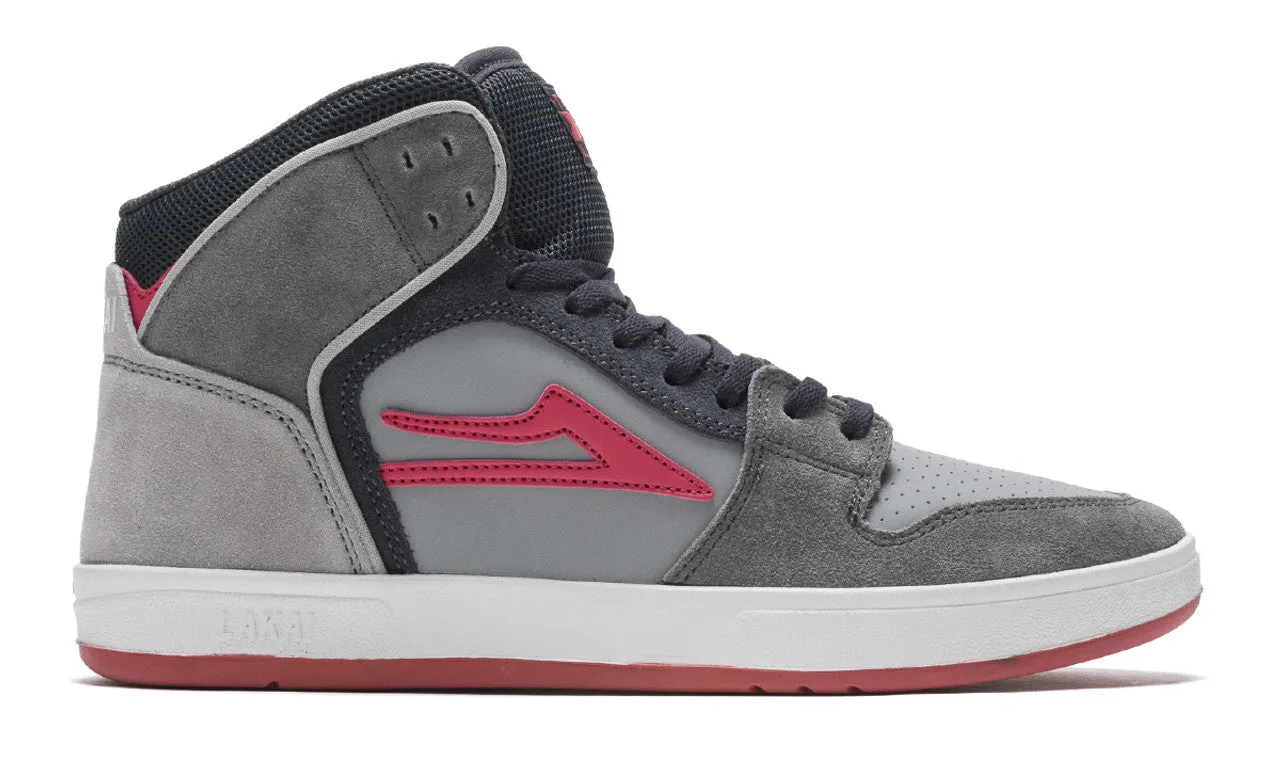 Lakai Telford Grey/Coral Suede