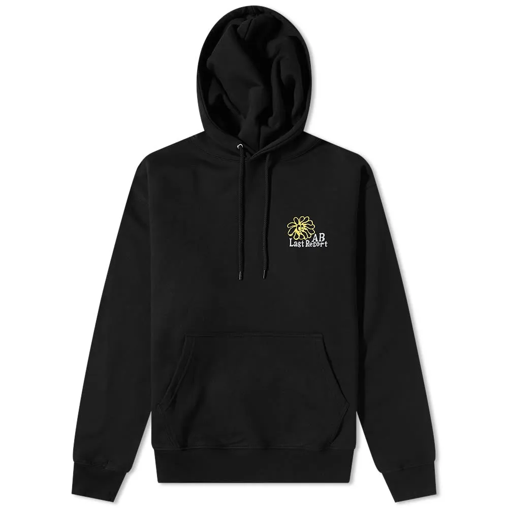 Last Resort AB Flower HoodieBlack