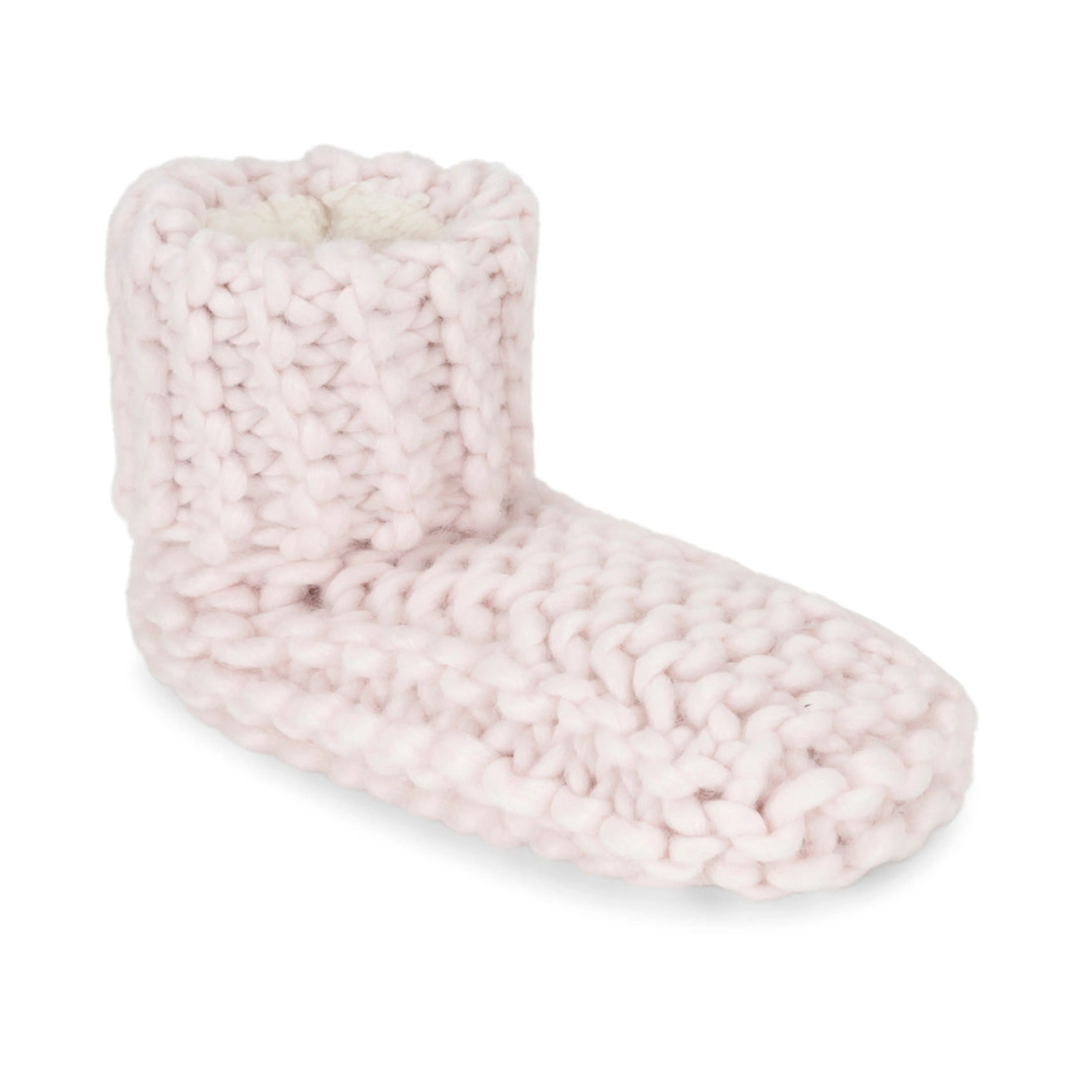 LEMON Cabin Cuffed Knit Slippers