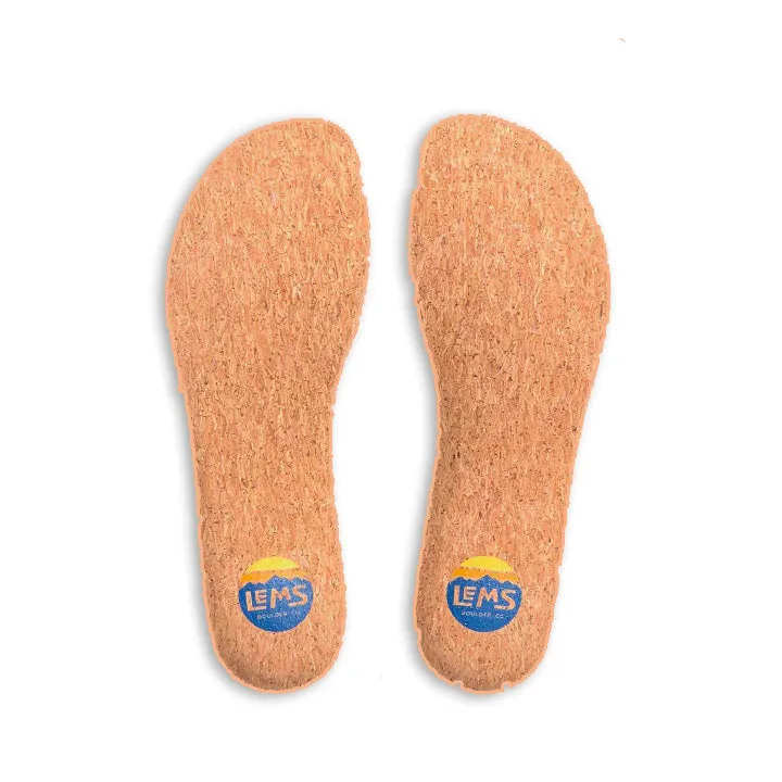 Lems Cork Replacement Insole - 3.8mm - Casual Sole Models