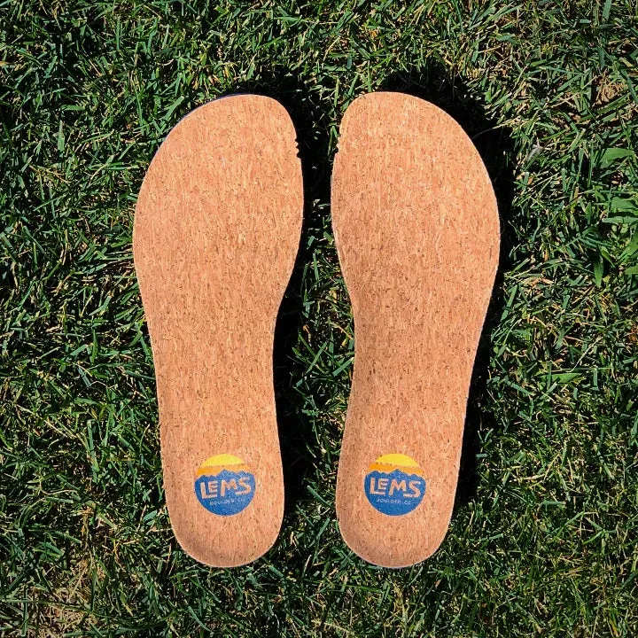 Lems Cork Replacement Insole - 3.8mm - Casual Sole Models