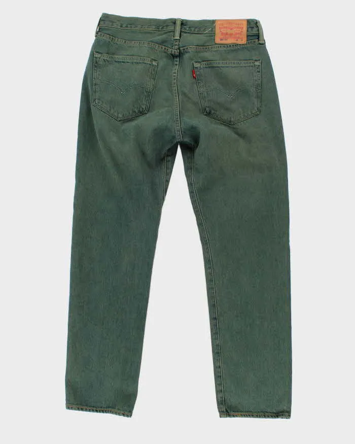 Levi's 501 Green Jeans - W34 L32