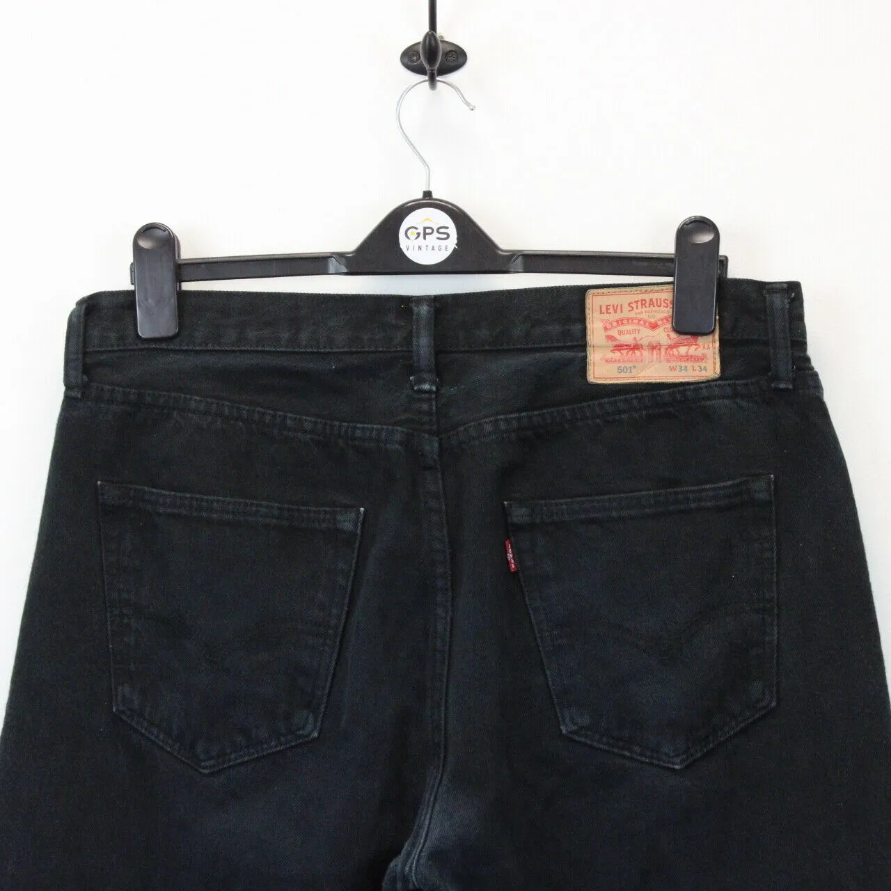 LEVIS 501 Jeans Black | W36 L30