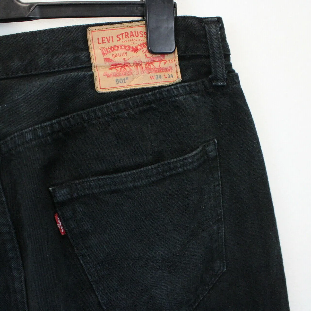 LEVIS 501 Jeans Black | W36 L30