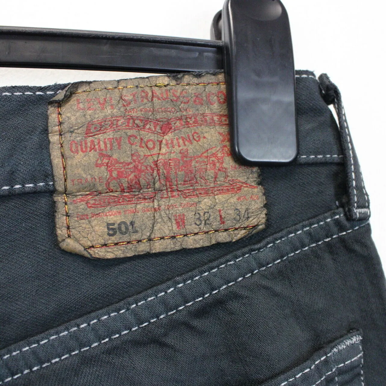 LEVIS 501 Jeans Grey | W32 L28