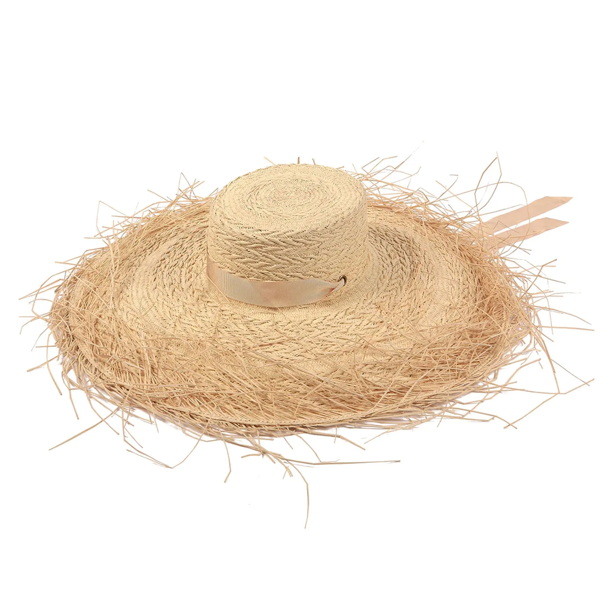 Luella Frayed Hat, Natural