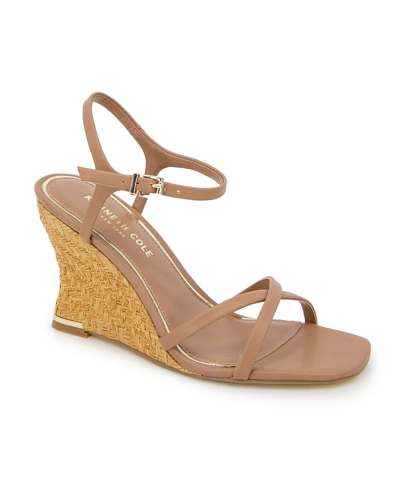 Macy's Kenneth Cole New York Women's Freya Strappy Wedge Sandals