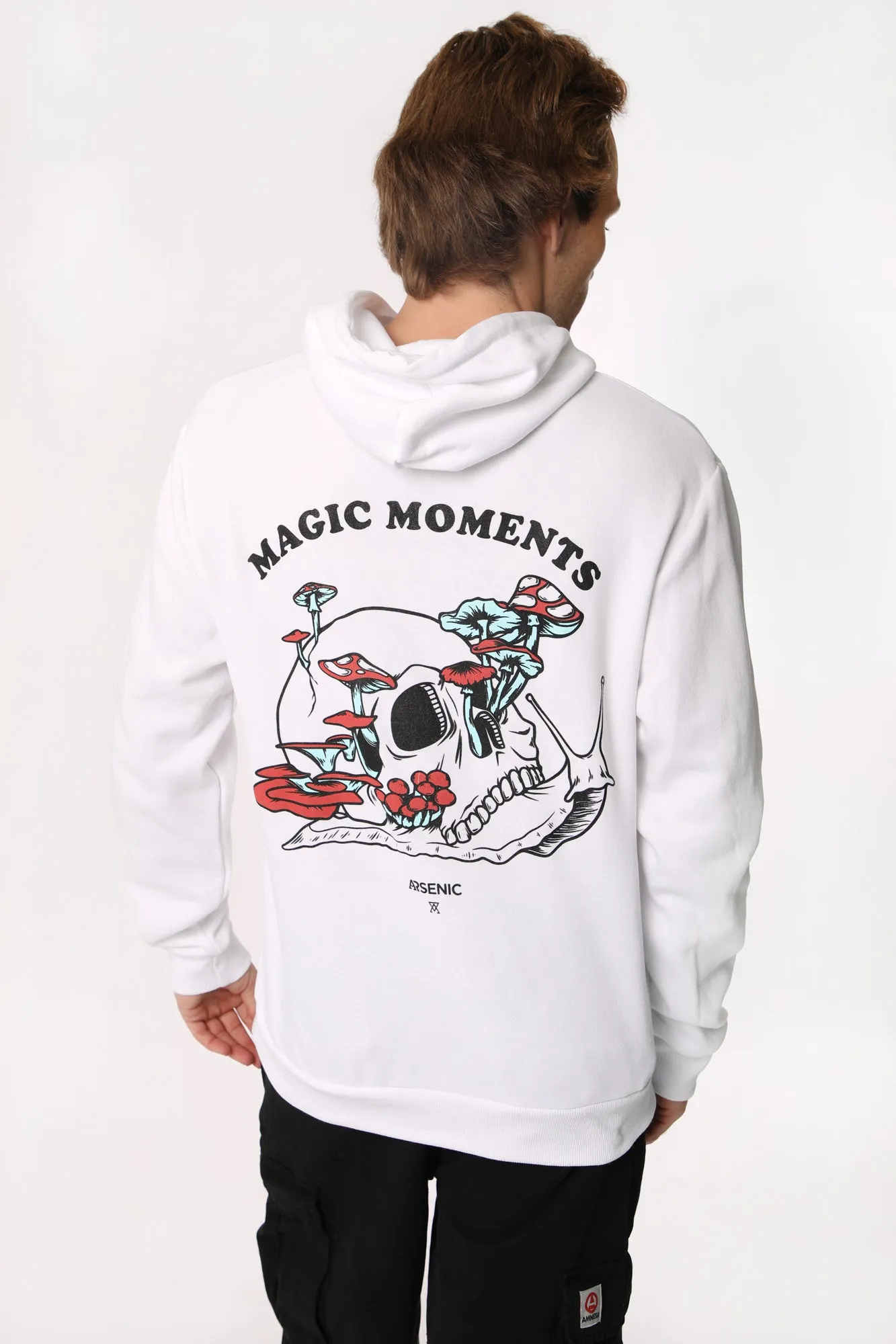 Magic Moments Hooded Top Arsenic for Men