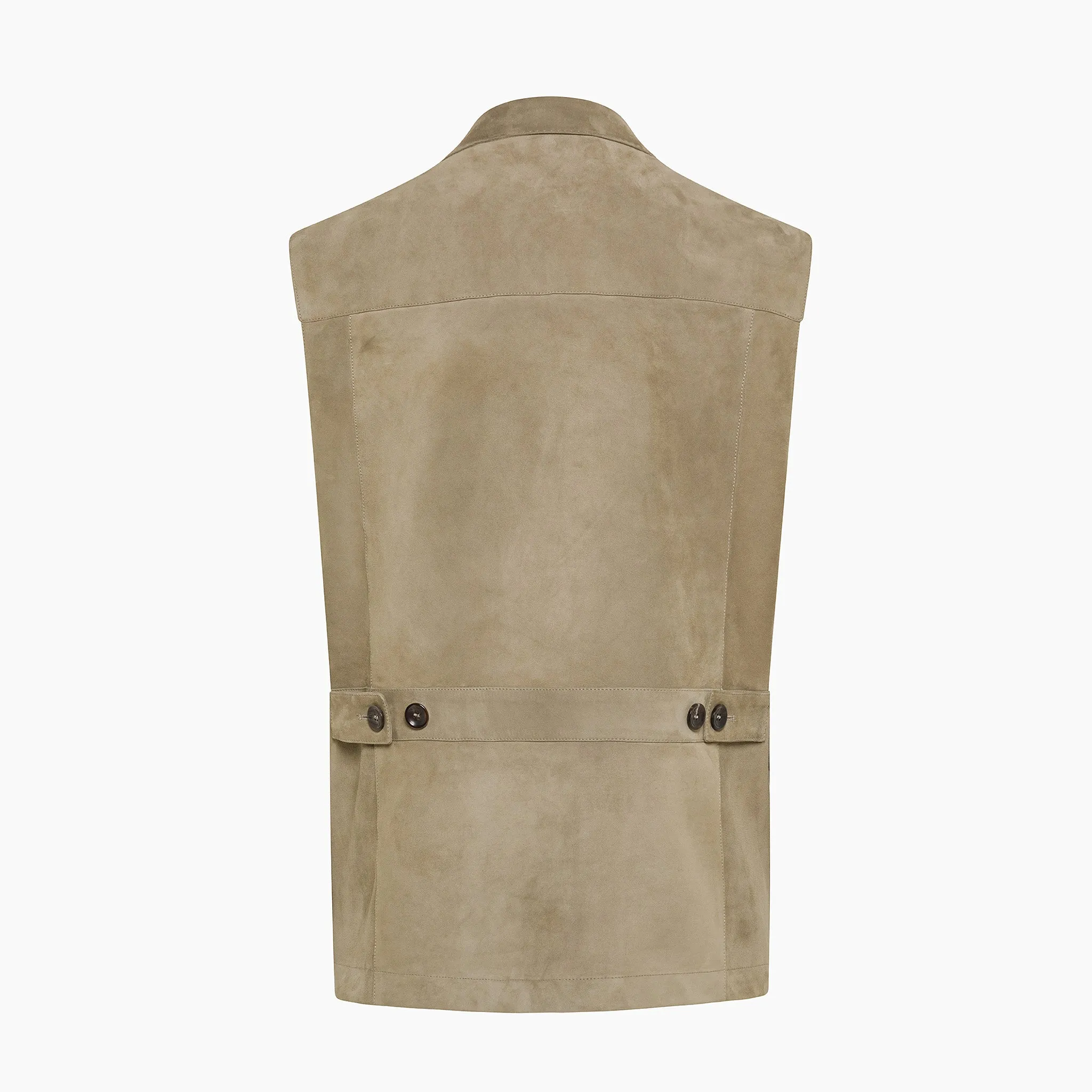 Mainard Vest Suede Leather