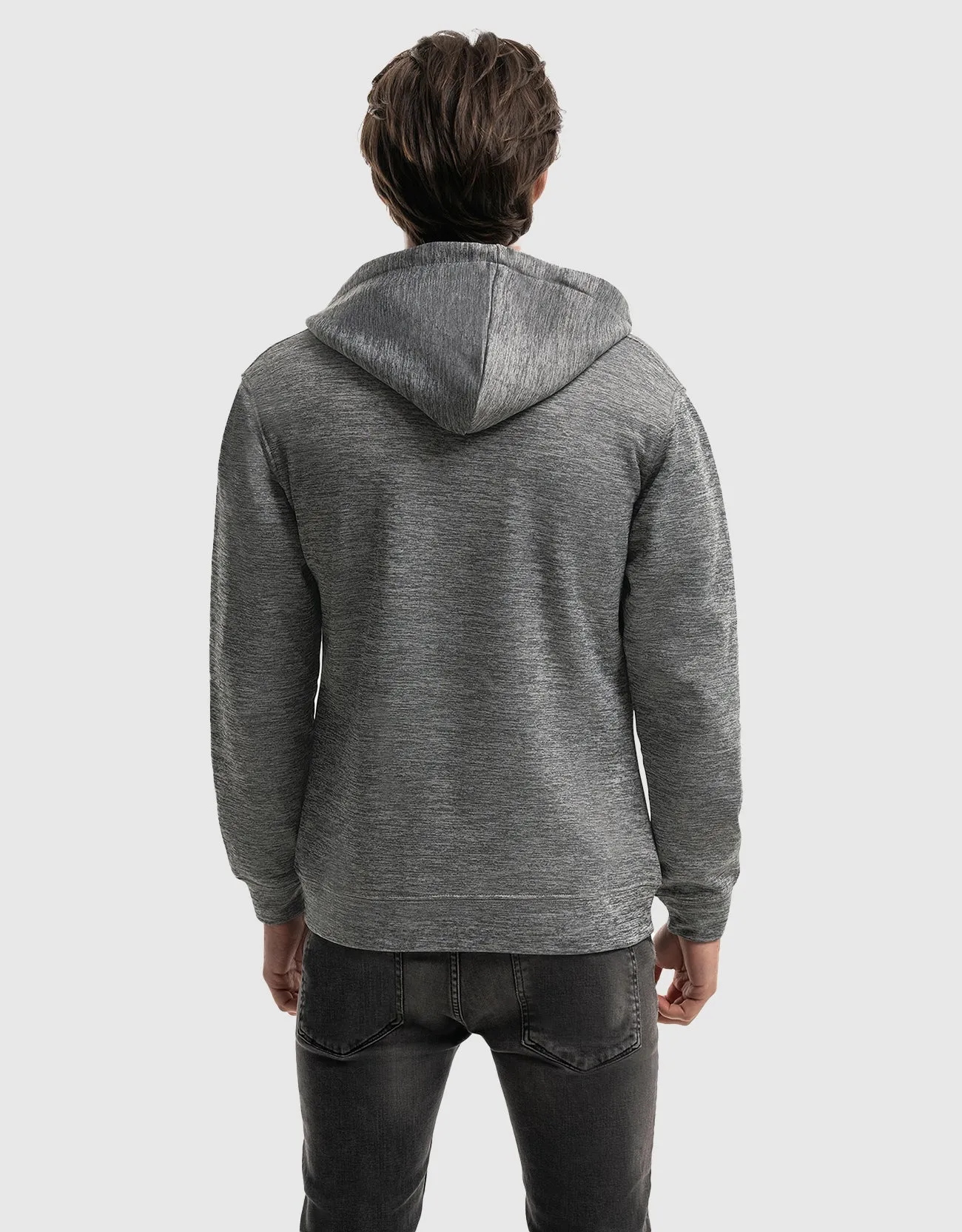 Men’s Full Zip Hooded Sweatshirt by Mio Marino