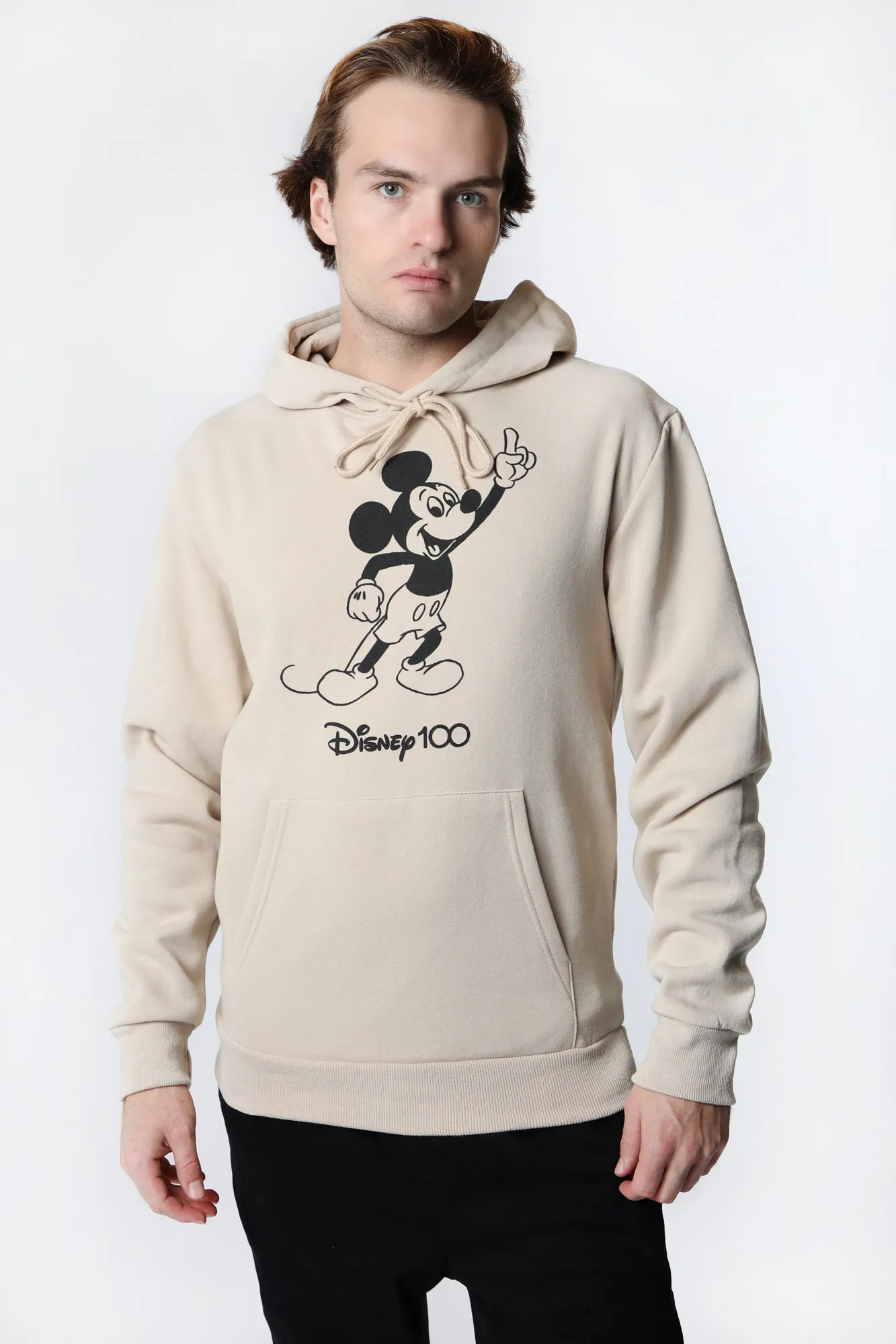 Mickey Mouse Disney Men's Hooded Printed Top