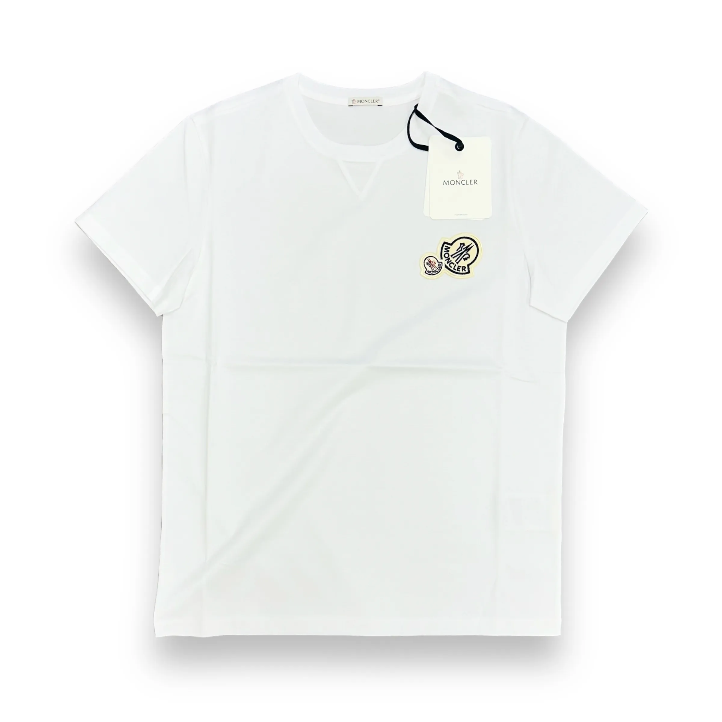 MONCLER  |Double Logo Patch T-Shirt