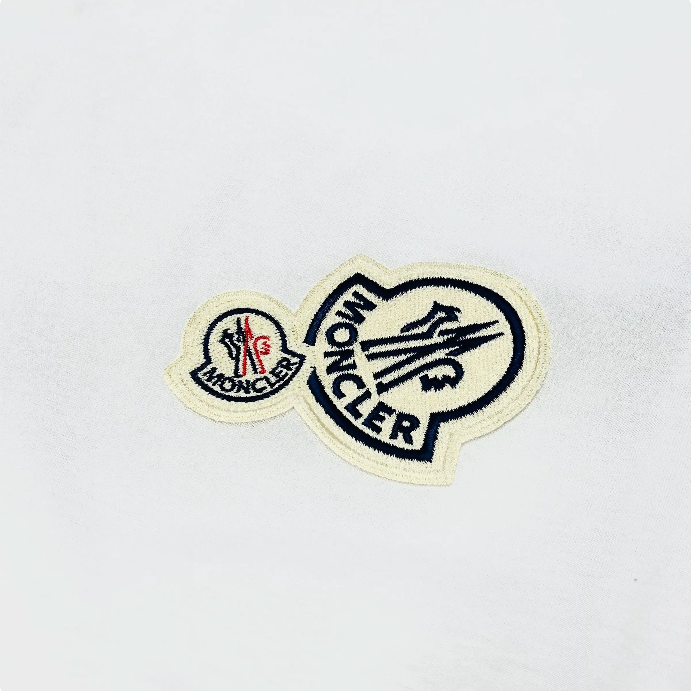 MONCLER  |Double Logo Patch T-Shirt