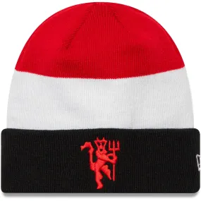 New Era Mens Knits Manchester United Beanie - Black