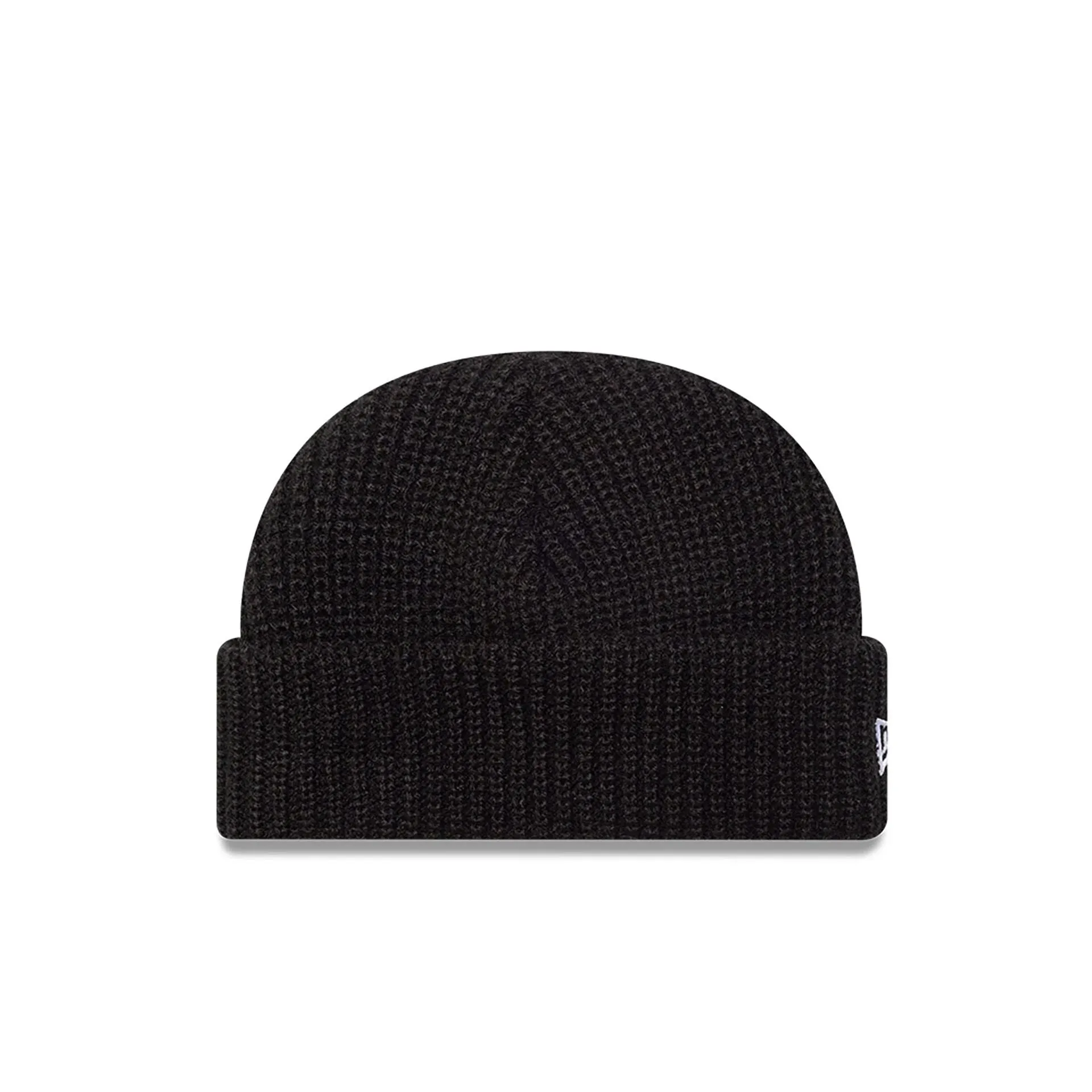 New Era Ribbed Skully Knit Black Beanie Hat