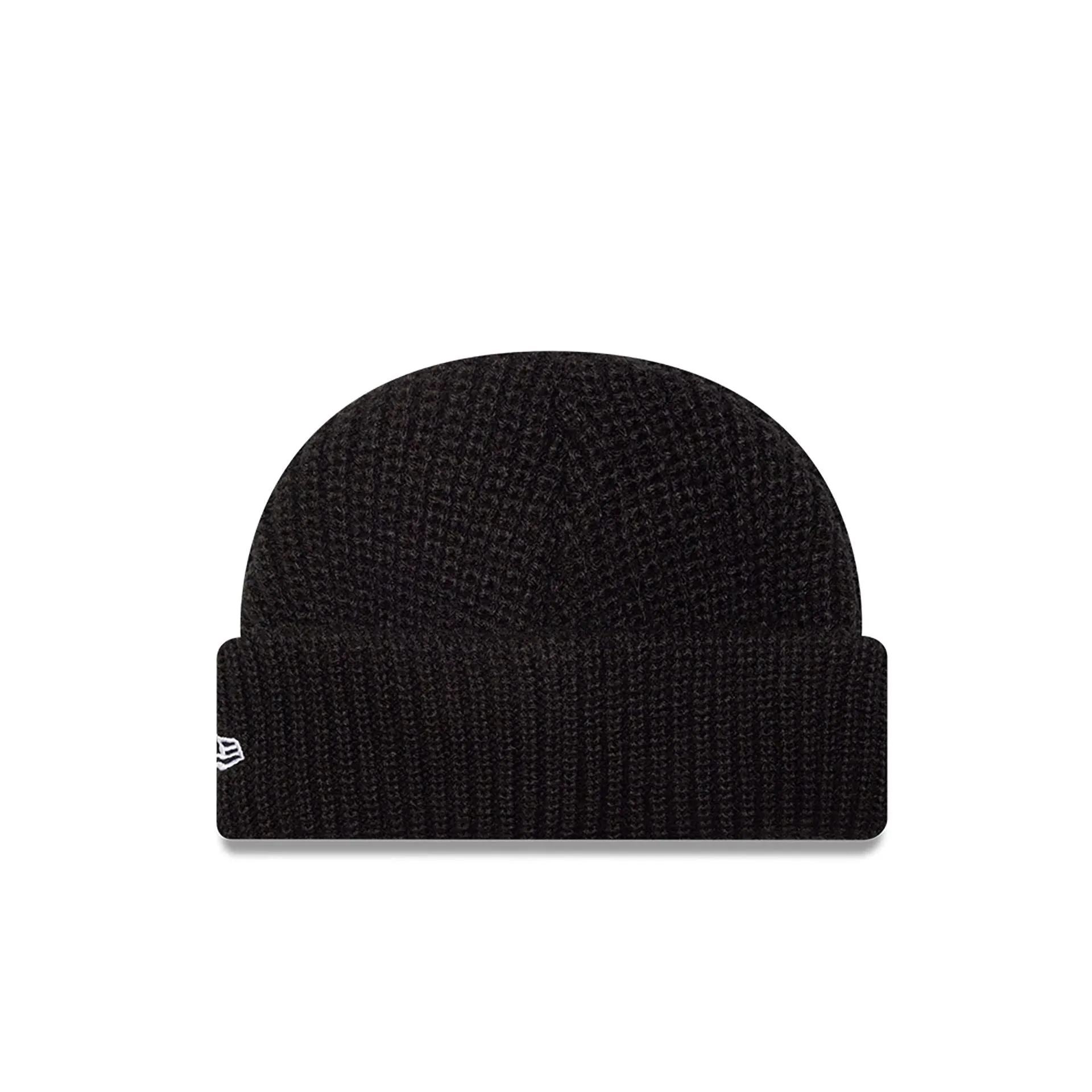 New Era Ribbed Skully Knit Black Beanie Hat