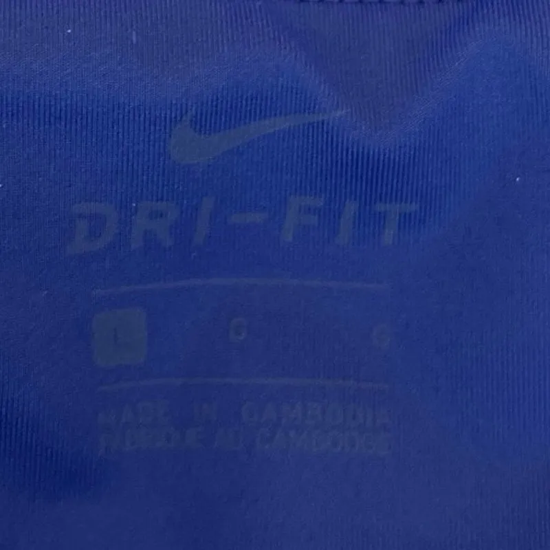 Nike Dri-Fit Blue Power Epic Run Compression Mid Rise Cropped Leggings Size L