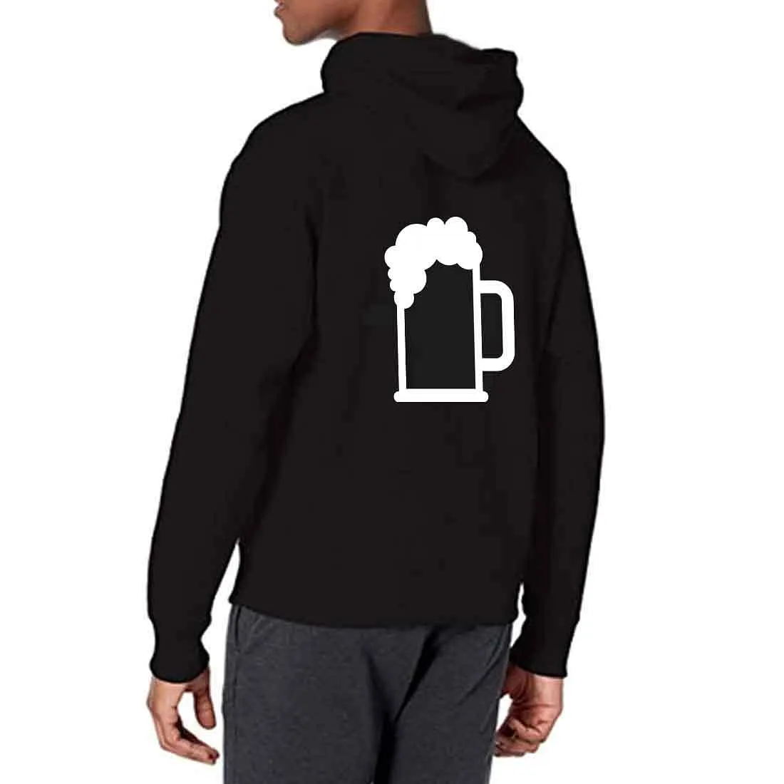 Nutcase Unisex Hoodies For Men - Beer Fizz