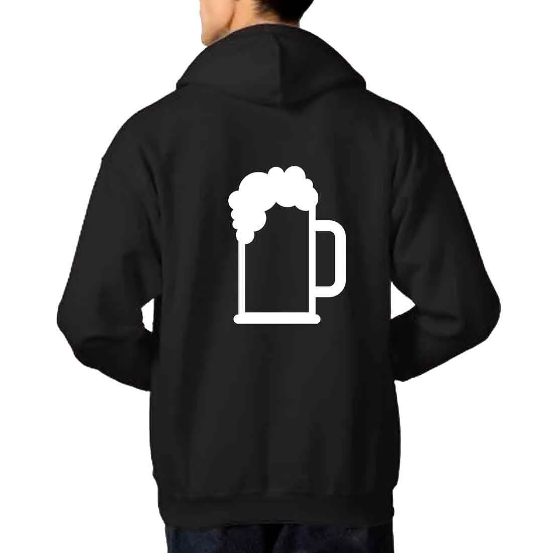 Nutcase Unisex Hoodies For Men - Beer Fizz