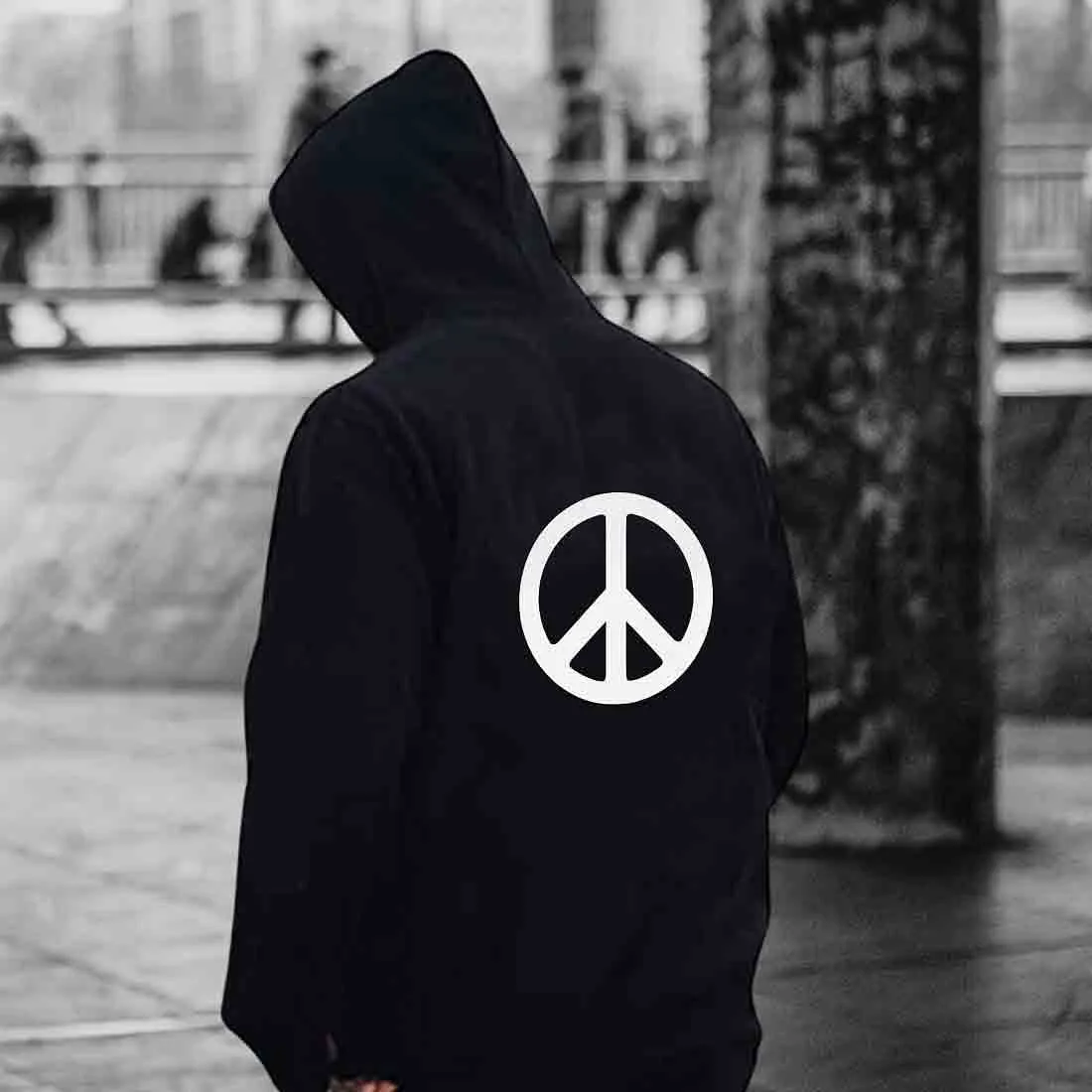 Nutcase Unisex Hoodies For Men - Peace