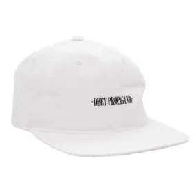 OBEY WESTWOOD HAT // WHITE