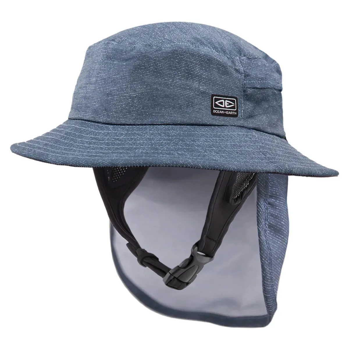 Ocean & Earth Indo Stiff Peak Surf Hat - Blue Marble