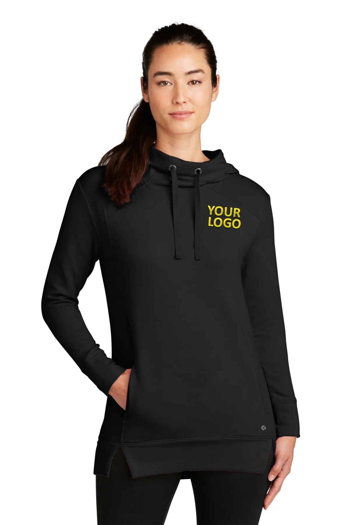 OGIO Ladies Luuma Custom Fleece Hoodies, Blacktop