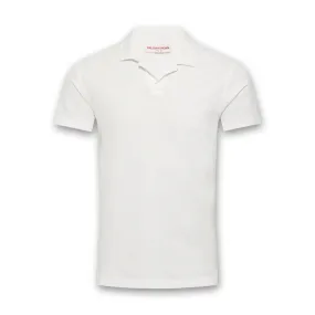 Orlebar Brown - Felix Polo Shirt in White