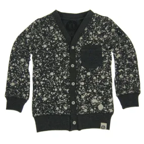 Paint Splatter Baby Cardigan by: Mini Shatsu