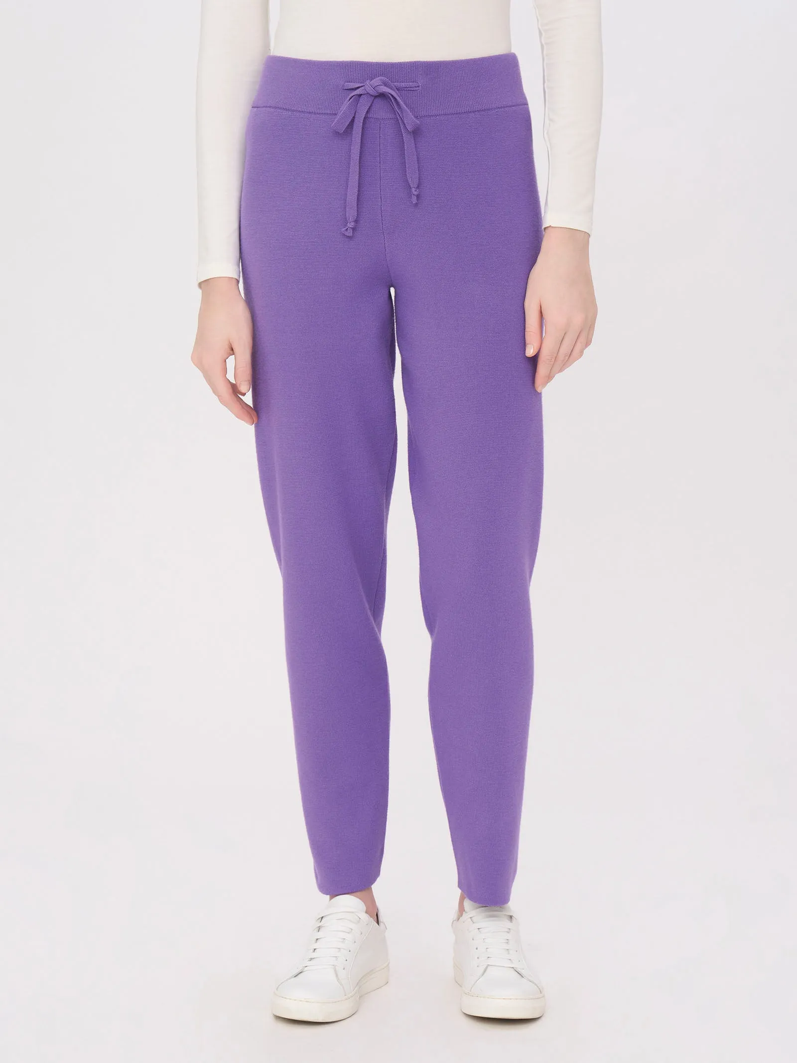 Pantalone a sigaretta in maglia Super Soft - Passion Flower