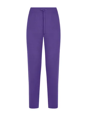 Pantalone a sigaretta in maglia Super Soft - Passion Flower